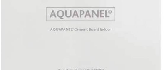 Knauf Aquapanel Interior Cement Board - NEW 12.5mm x 2400mm x 1200mm