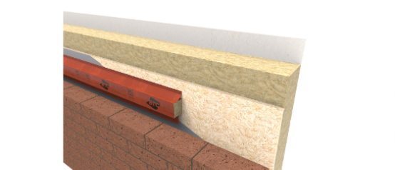 ARC TCBs (flanged cavity fire barrier) - Timber to Brickwork 120mm
