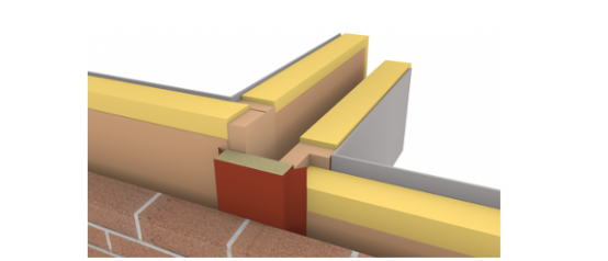 ARC Party Wall TCBs (flanged cavity fire barrier) - Timber Frame to Brickwork Construction